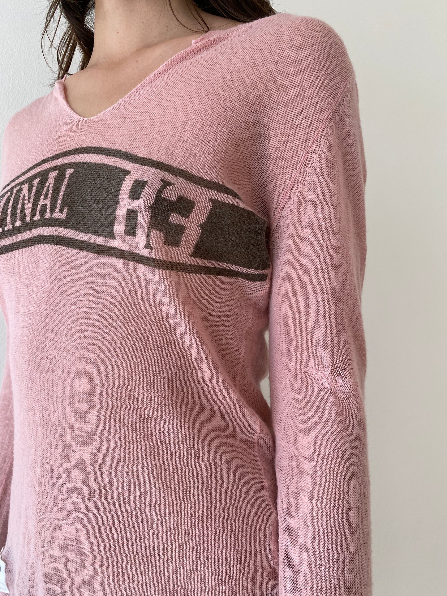 CRIMINAL KNIT TOP