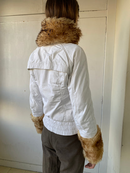 FUR PUFFER JACKET
