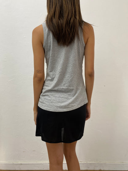 GREY SEQUIN TANK TOP