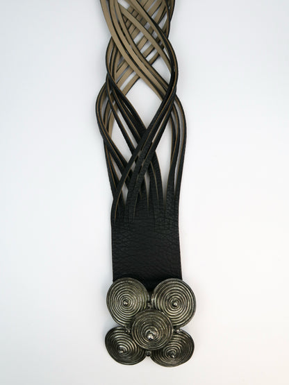 SPIRAL BUCKLE BELT
