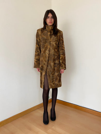 ATOS LOMBARDINI LEOPARD COAT