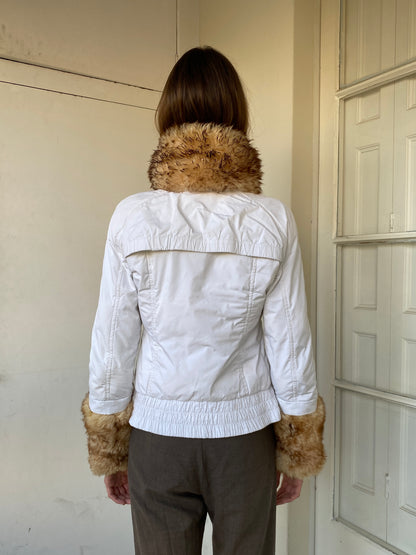 FUR PUFFER JACKET