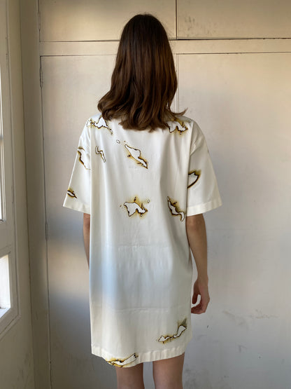 MOSCHINO COUTURE GRAPHIC DRESS