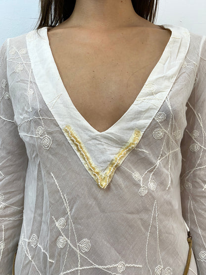EMBROIDERY DRESS