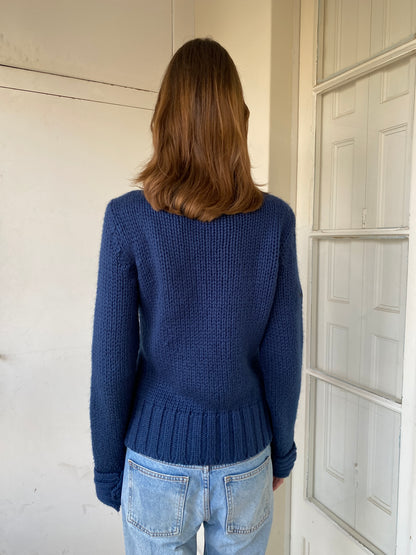MILITARY PARADE ZIP SWEATER