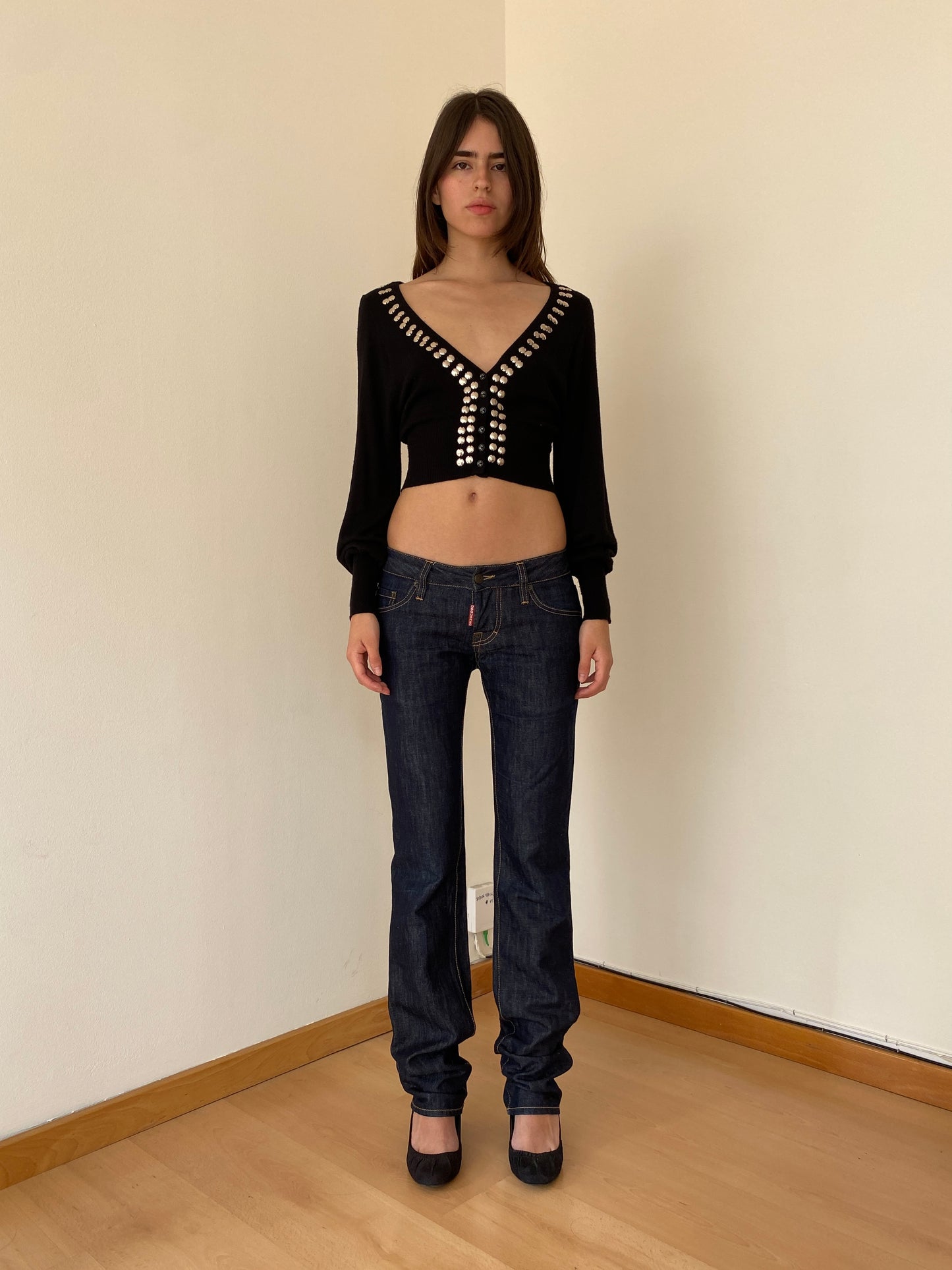 DSQUARED2 DARK WASH JEANS