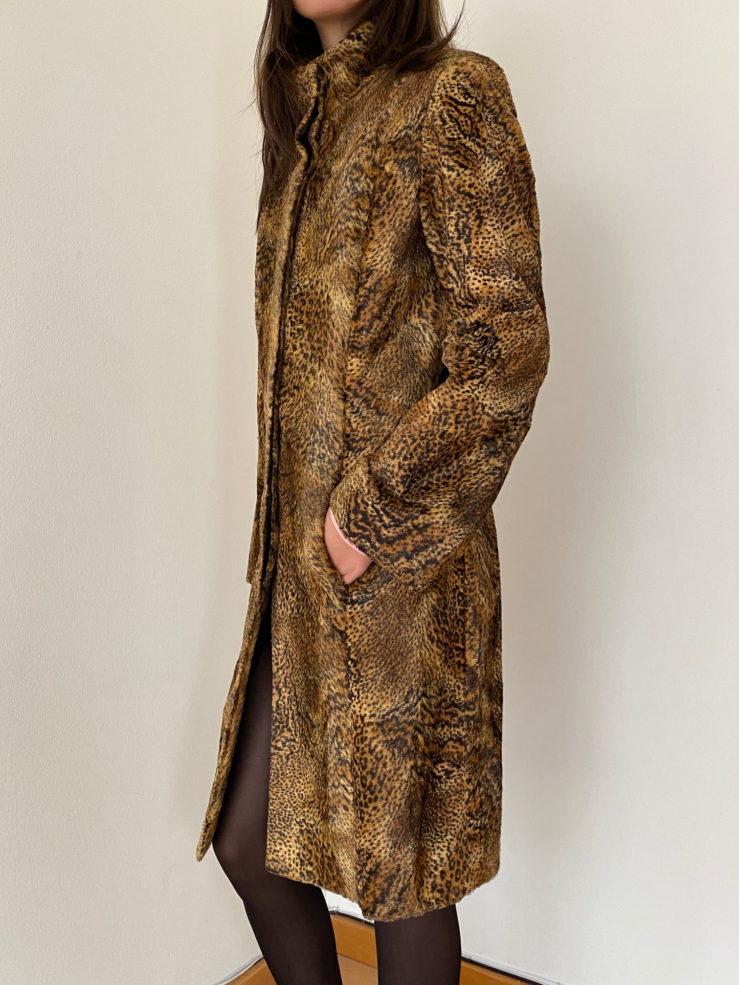 ATOS LOMBARDINI LEOPARD COAT