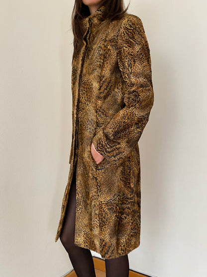 ATOS LOMBARDINI LEOPARD COAT