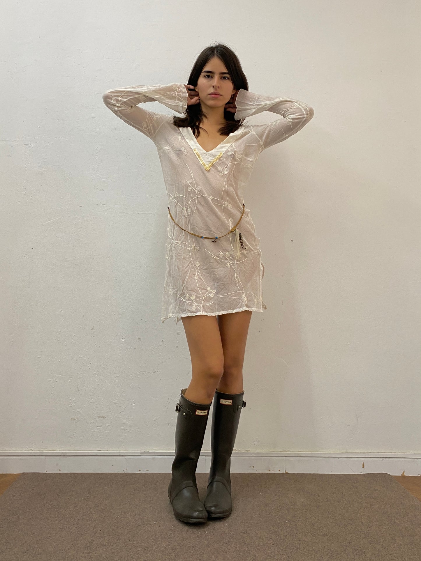 EMBROIDERY DRESS